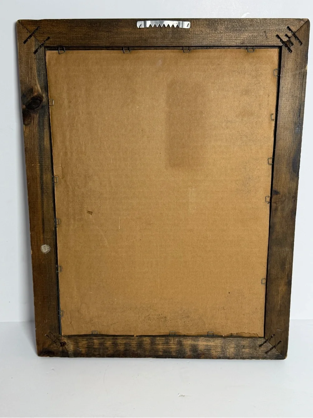 Vintage Heineken Lager Beer Mirror Sign Scalloped Wood Frame 15” x 18” Bar Decor